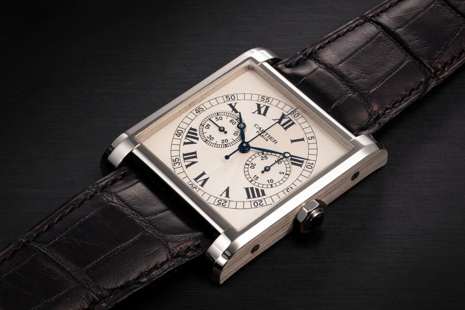 CARTIER TANK MONOPUSHER CHRONOGRAPH