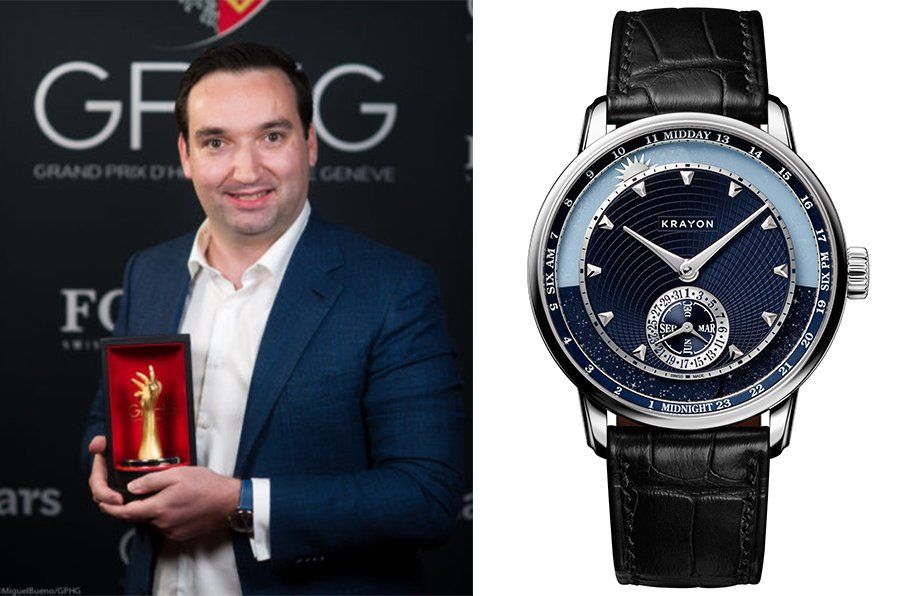 Rémi Maillat, Founder of Krayon, winner of the Calendar and Astronomy Watch 2022 for Anywhere