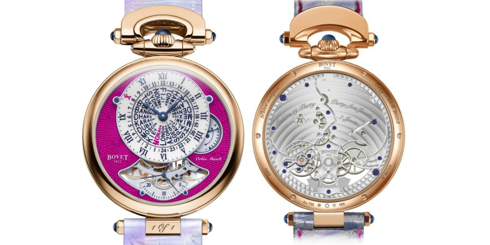 Bovet 1822 - Orbis Mundi | Only Watch 2023