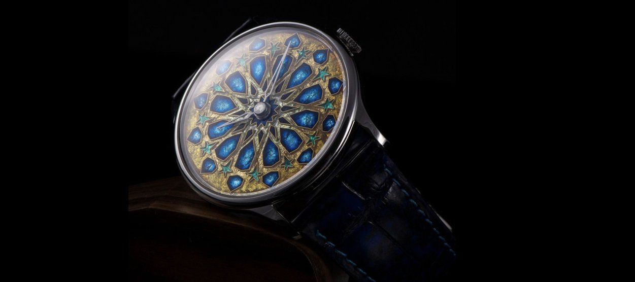 1Deguiret - Unique cloisonné enamel watches transporting