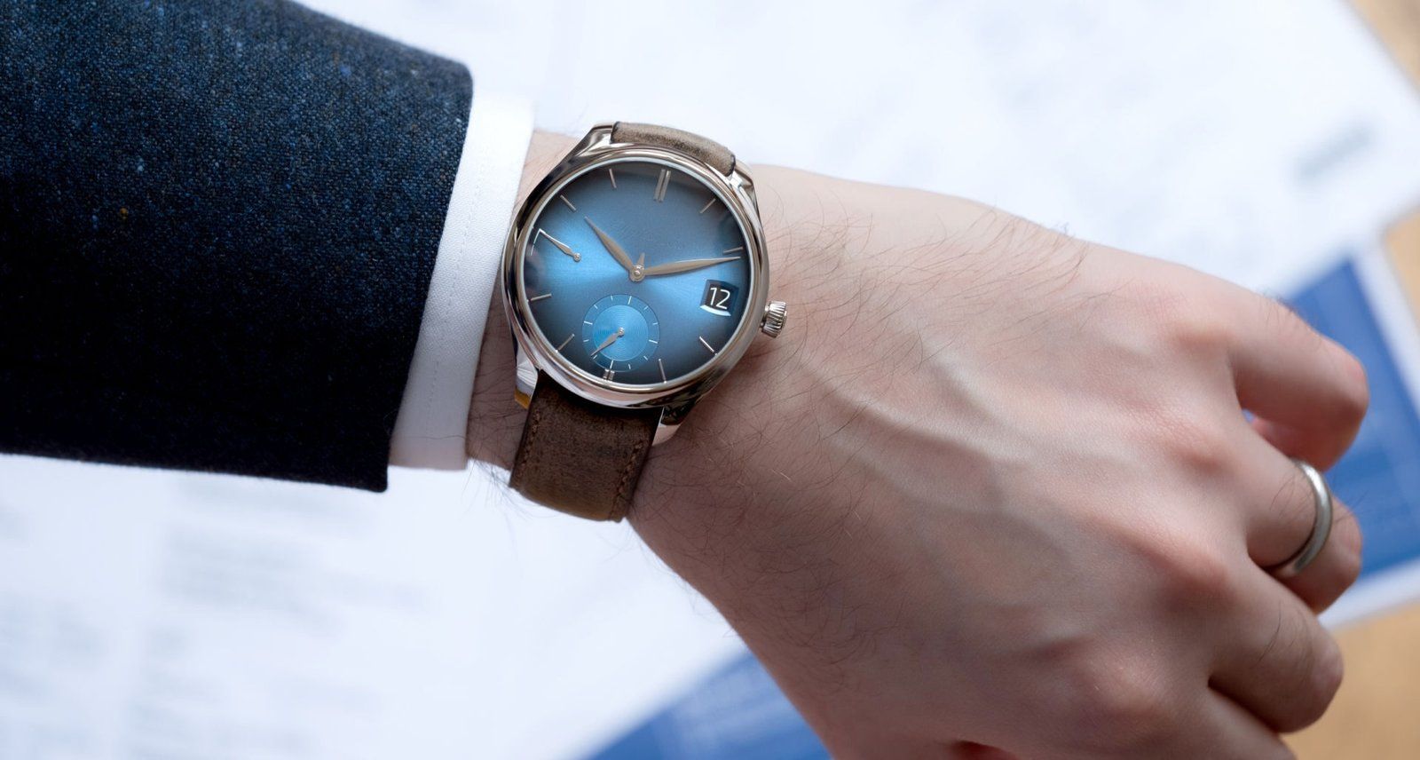 H.Moser & Cie’s Endeavour Perpetual Calendar Funky Blue: Simple As A Child’s Play