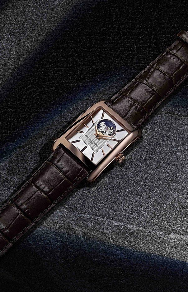 Frederique Constant Makes Our Hearts Skip a Beat With Its Classics Carree Heart Beat Automatic Timepiece