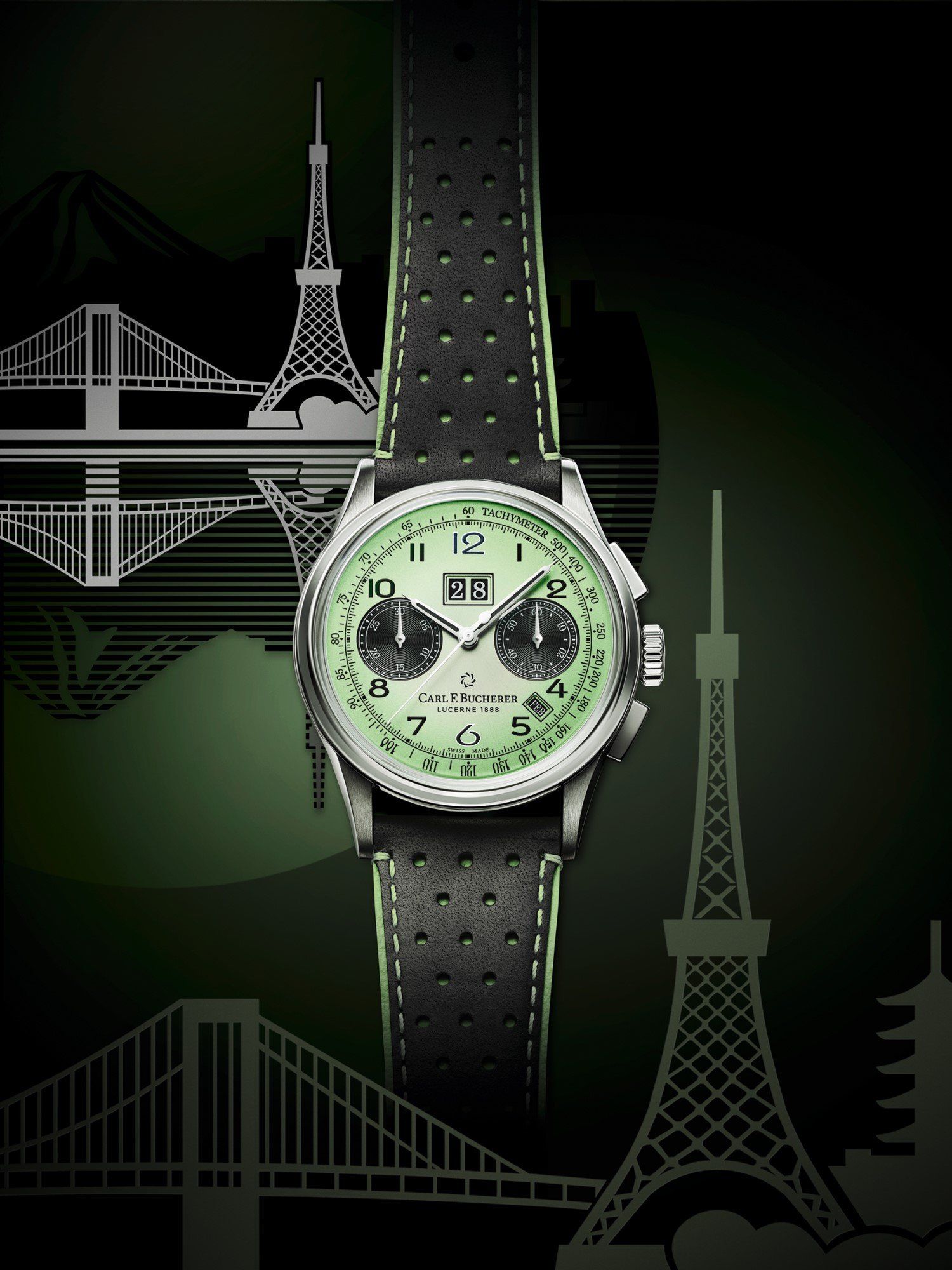 Carl F Bucherer- Heritage Bicompax Annual Hometown Edition Pays A Heartwarming Tribute