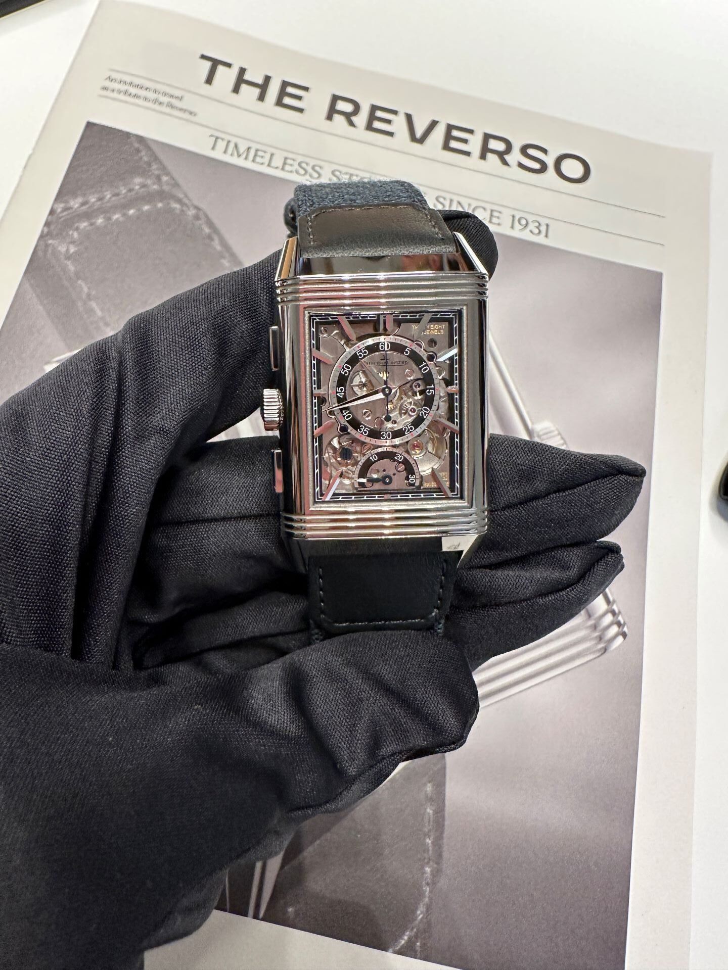 Jaeger-LeCoultre: Reverso Tribute Chronograph