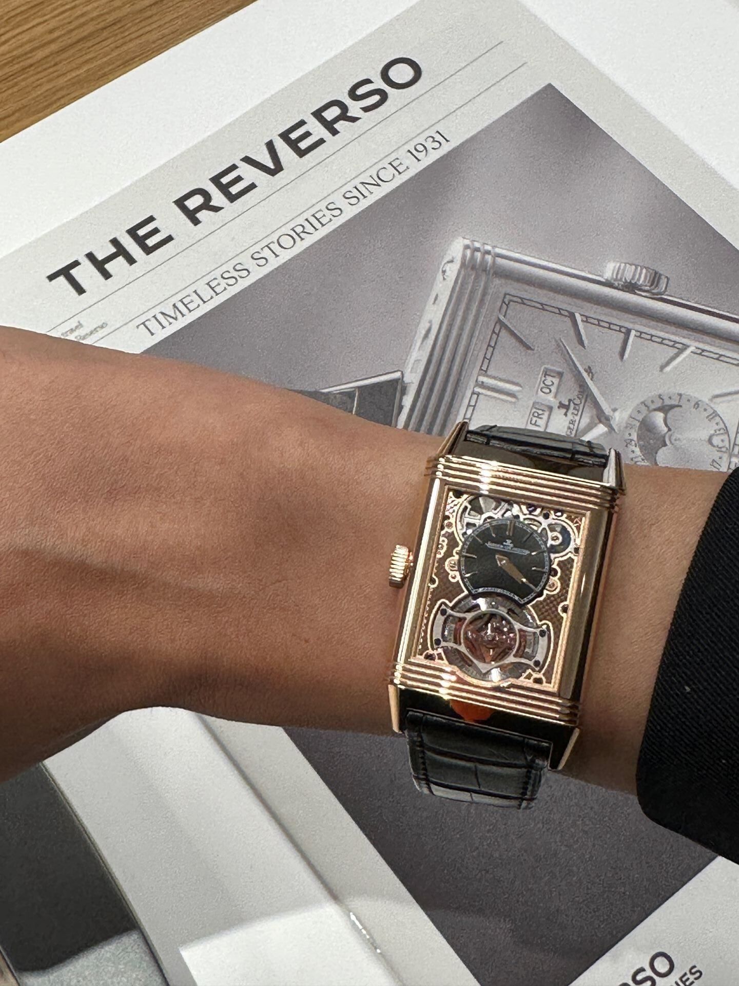 Jaeger-LeCoultre: Reverso Tribute Chronograph