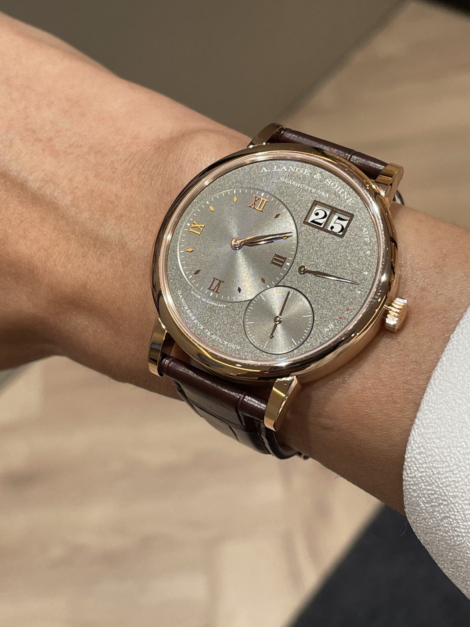 A. Lange & Sohne - Pink Gold Grand Lange 1 - Watches and Wonders 2022