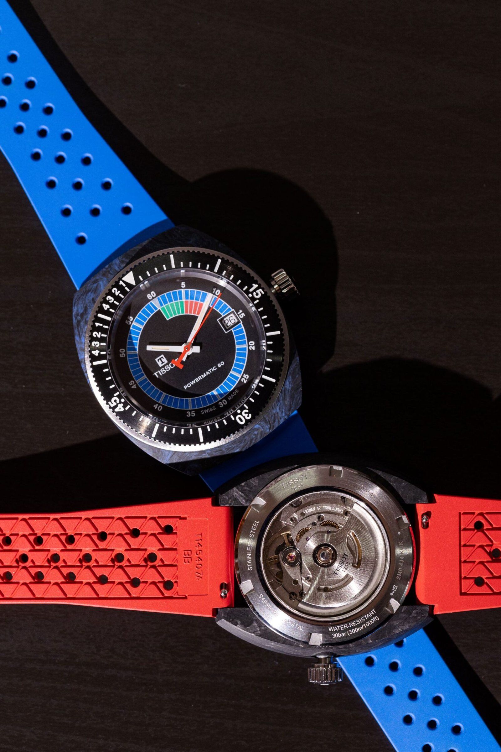 Tissot Sideral - Red & Blue