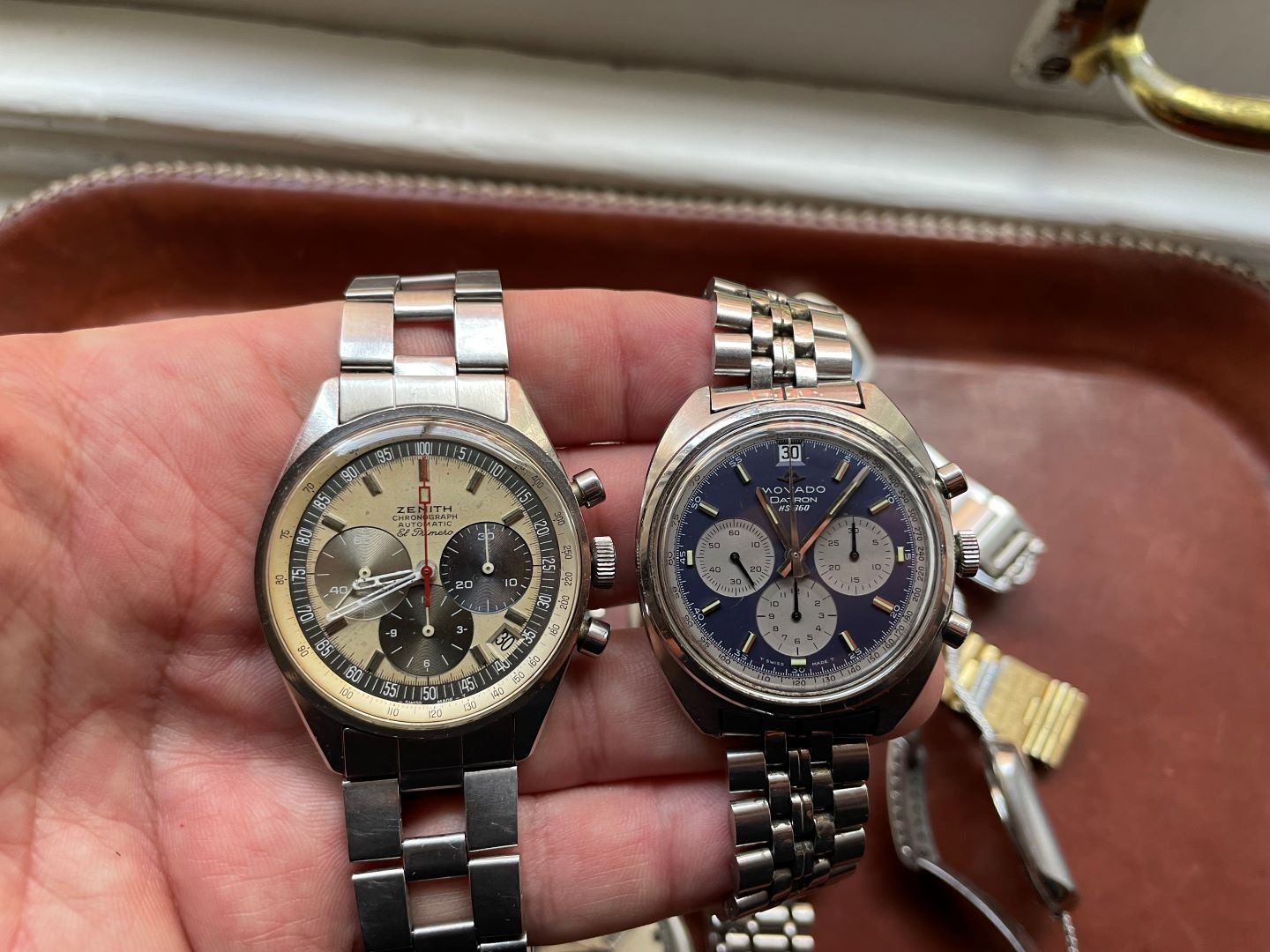 Zenith El Primero and Movado Datron