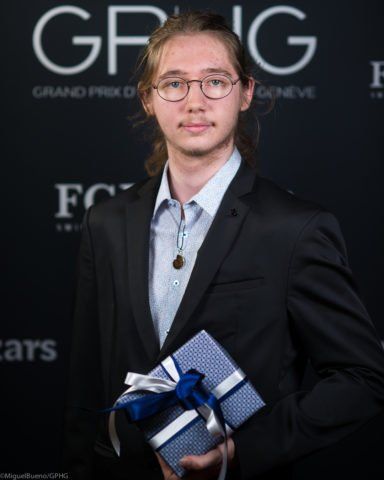 Simon Debaz, Winner of the Young Student award 2022