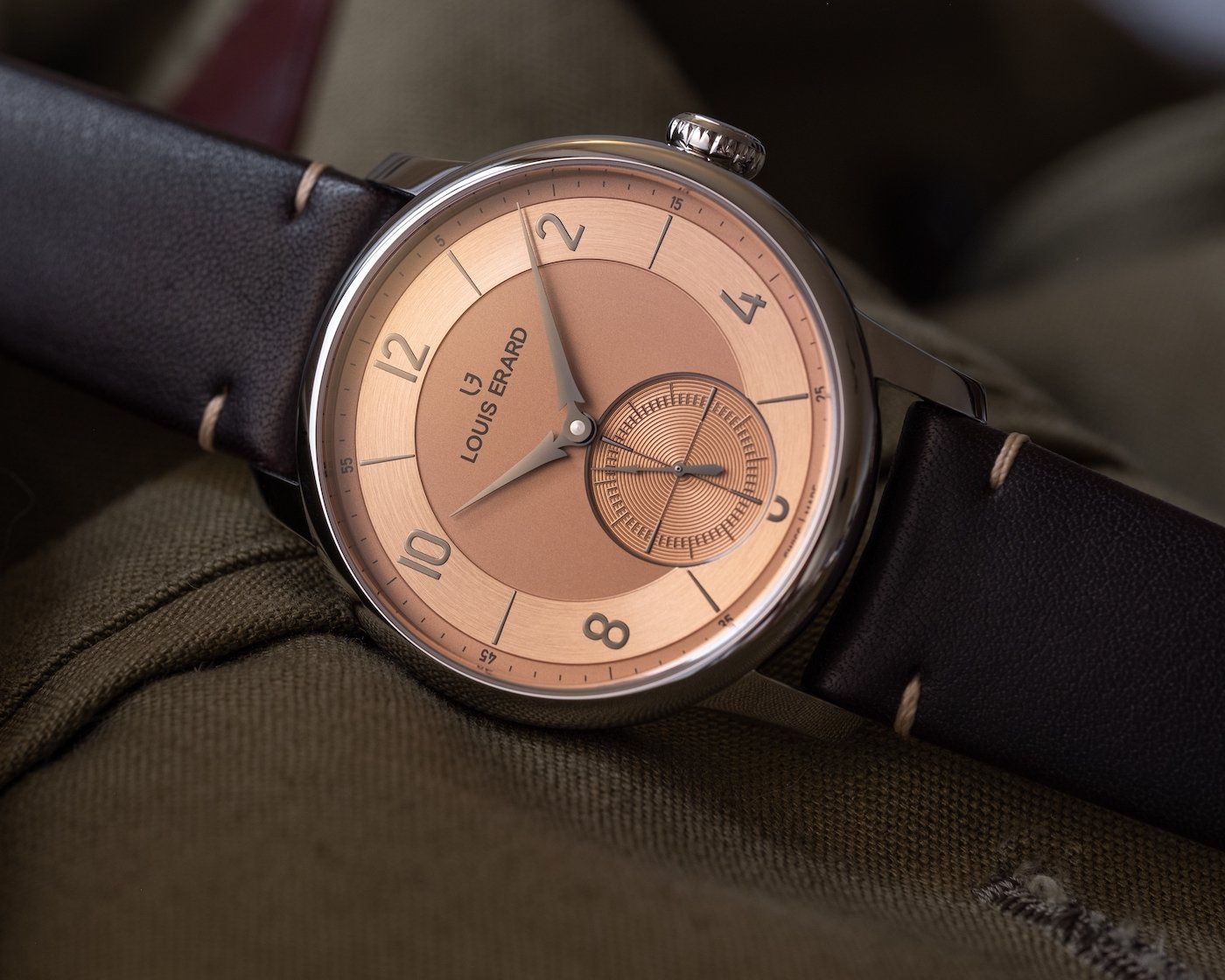 Louis Erard Excellence Petite Seconde model | The Hour Markers