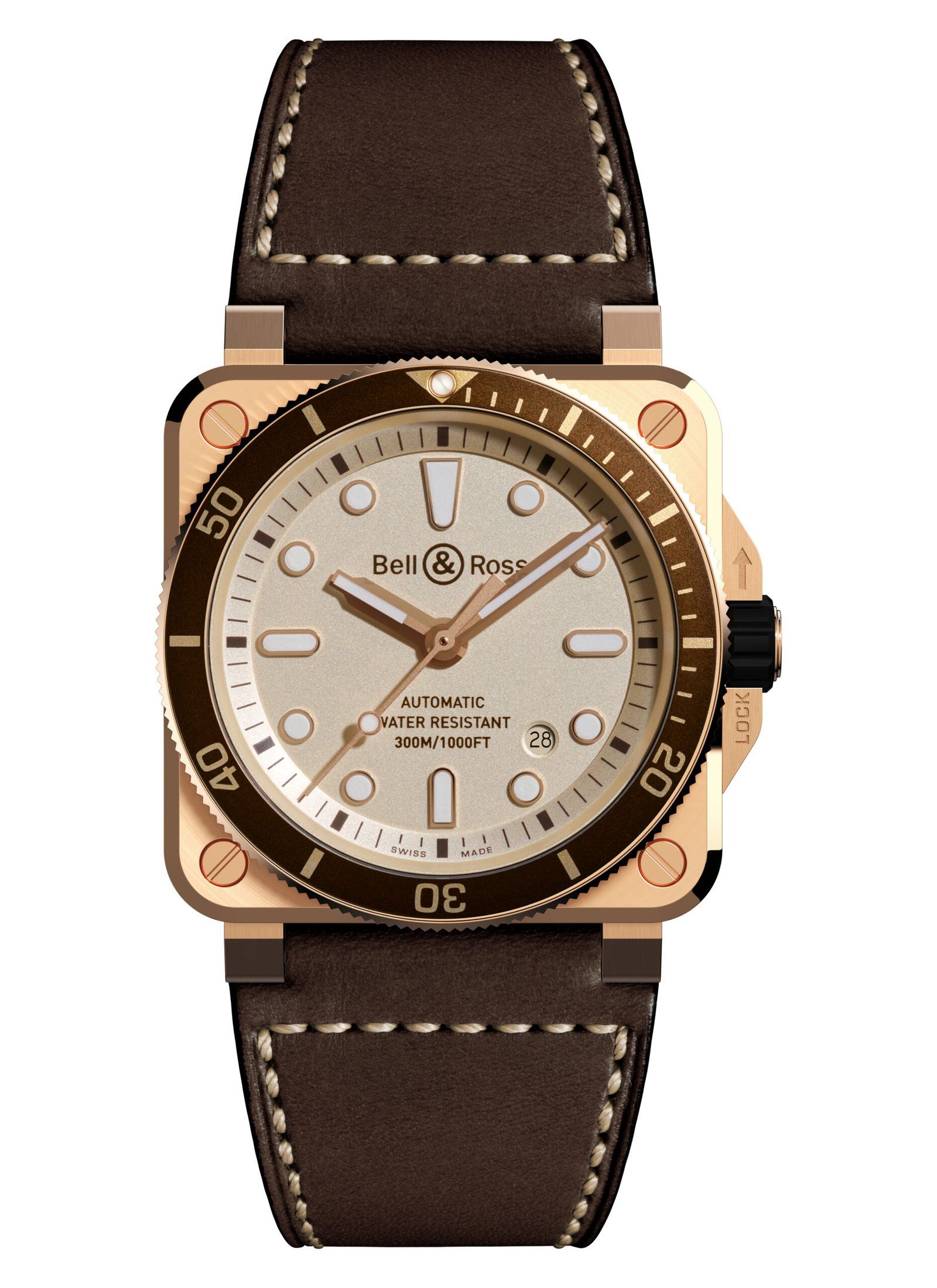 BR 03-92 Diver White Bronze