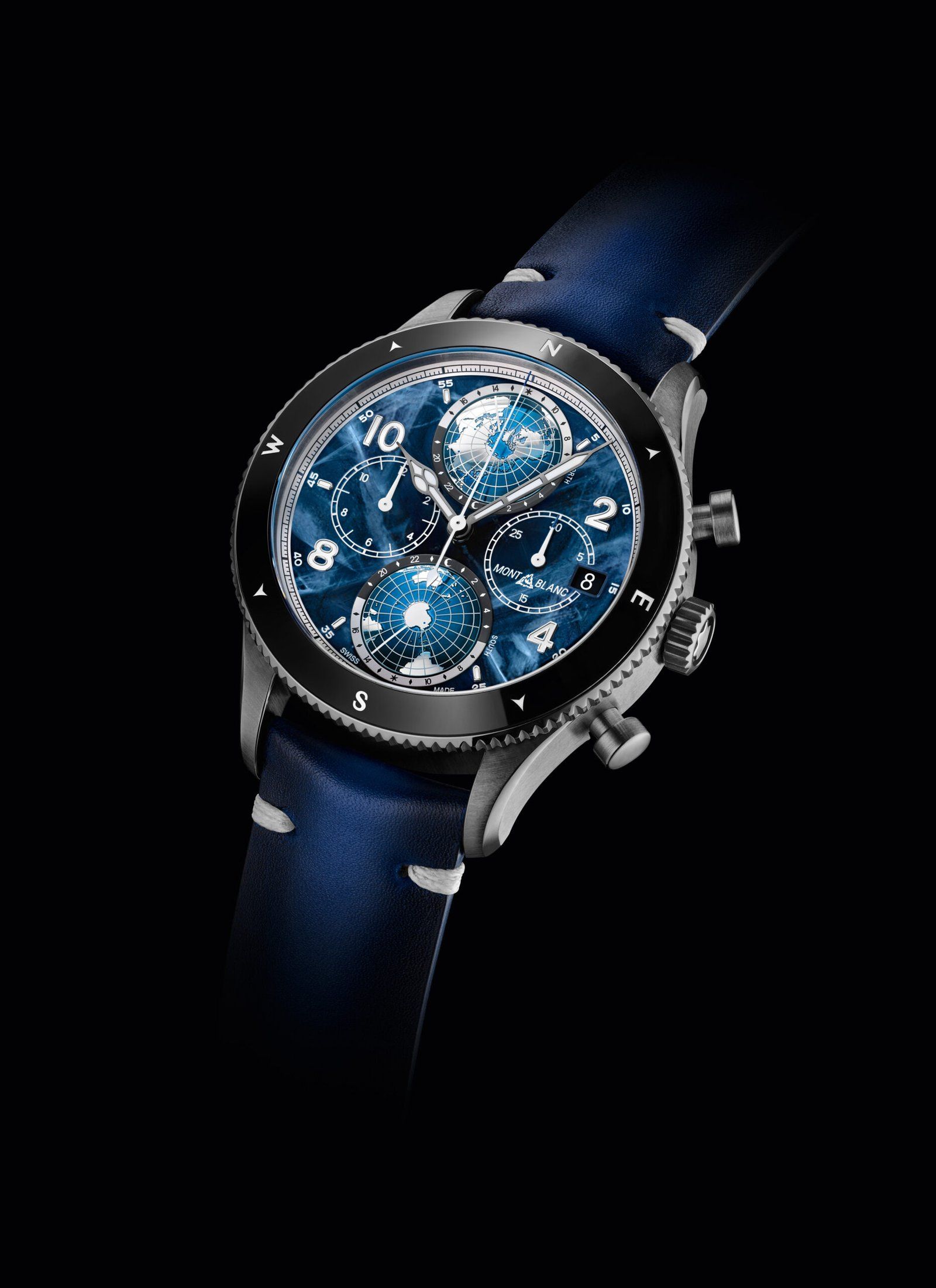 Watches And Wonders 2022: Montblanc- 1858 Geosphere Chronograph 0 Oxygen Put To The Ultimate Test
