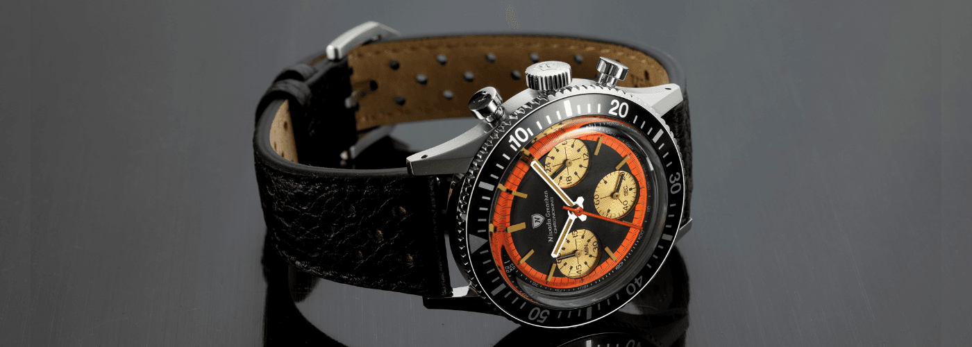 Nivada Grenchen | The New Chronoking "Paul Newman" Orange
