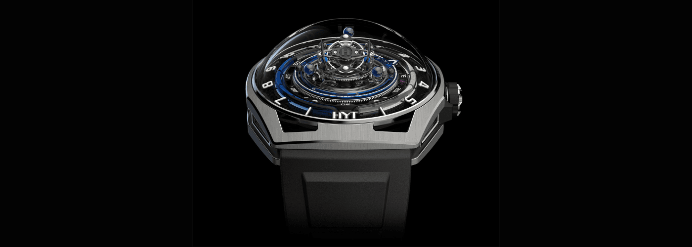 HYT - Conical Tourbillon Titanium Blue