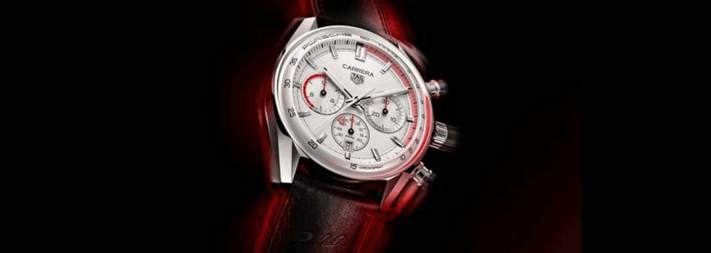 The TAG Heuer Carrera Chronosprint x Porsche