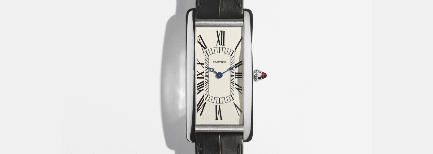 Cartier - Tank Cintrée Limited Edition In Platinum