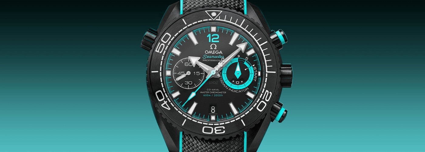 Omega - The Seamaster Planet Ocean Deep Black ETNZ Edition
