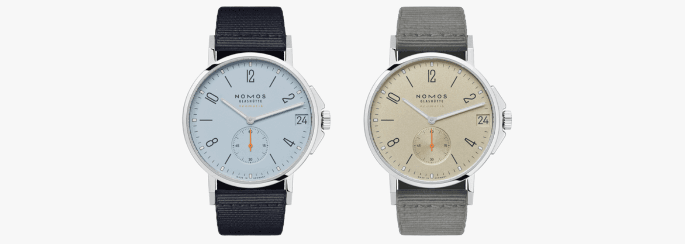 NOMOS Glashütte | Ahoi Sky and Sand In New Colours