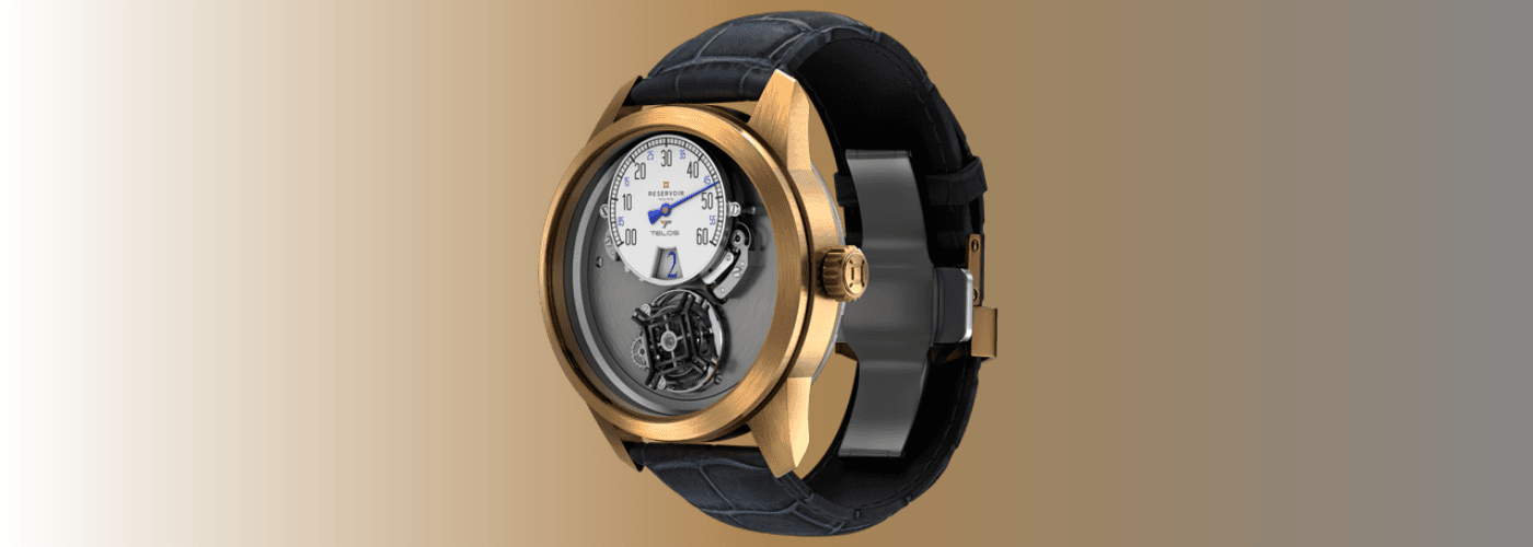 Reservoir x Télôs Watch Edition Only Watch 2023 Tiefenmesser Tourbillon