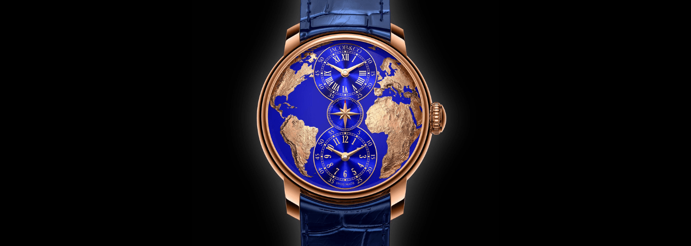 Jacob & Co : The World Is Yours Dual Time Zone