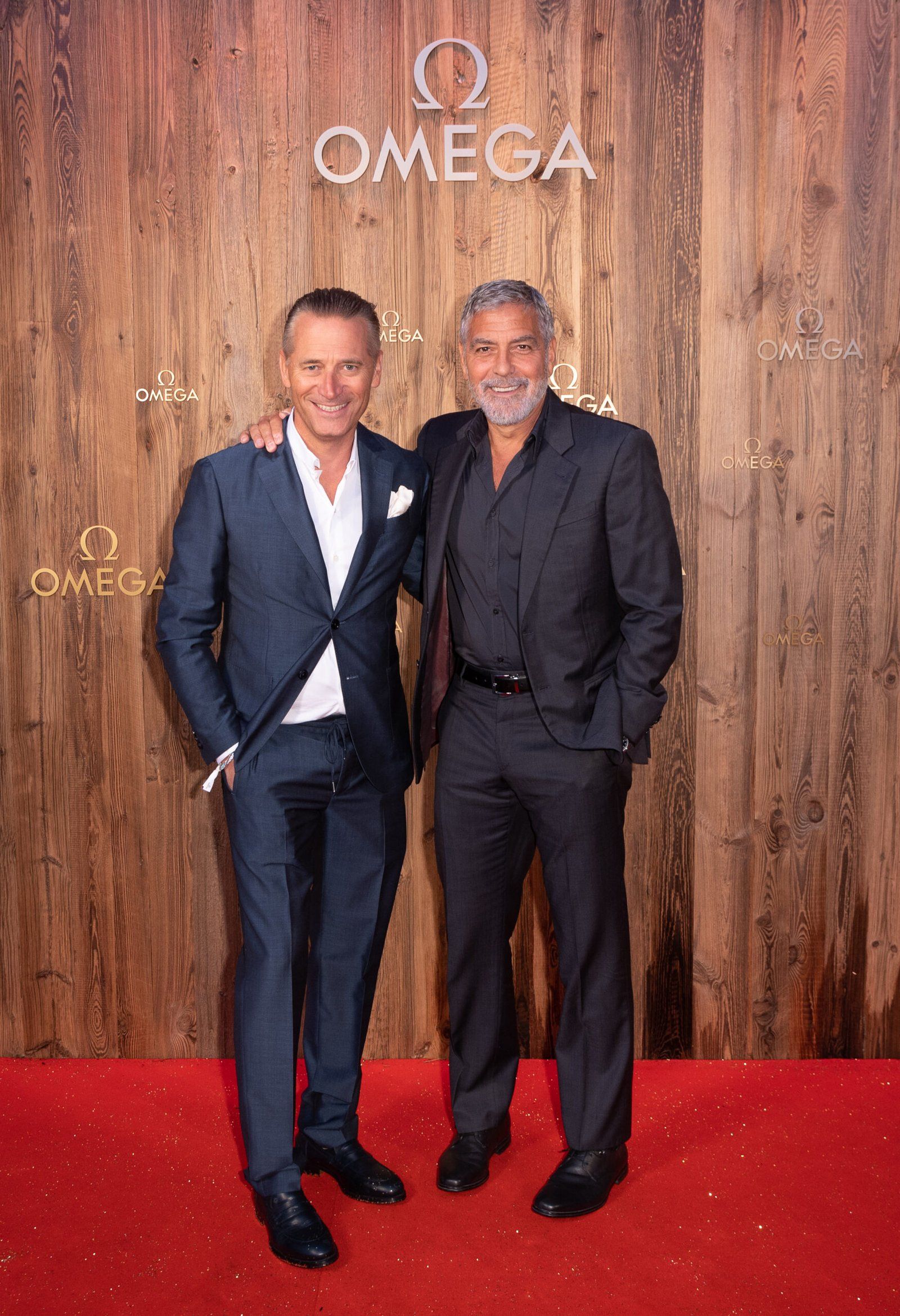 George Clooney Celebrates The OMEGA Masters in Switzerland