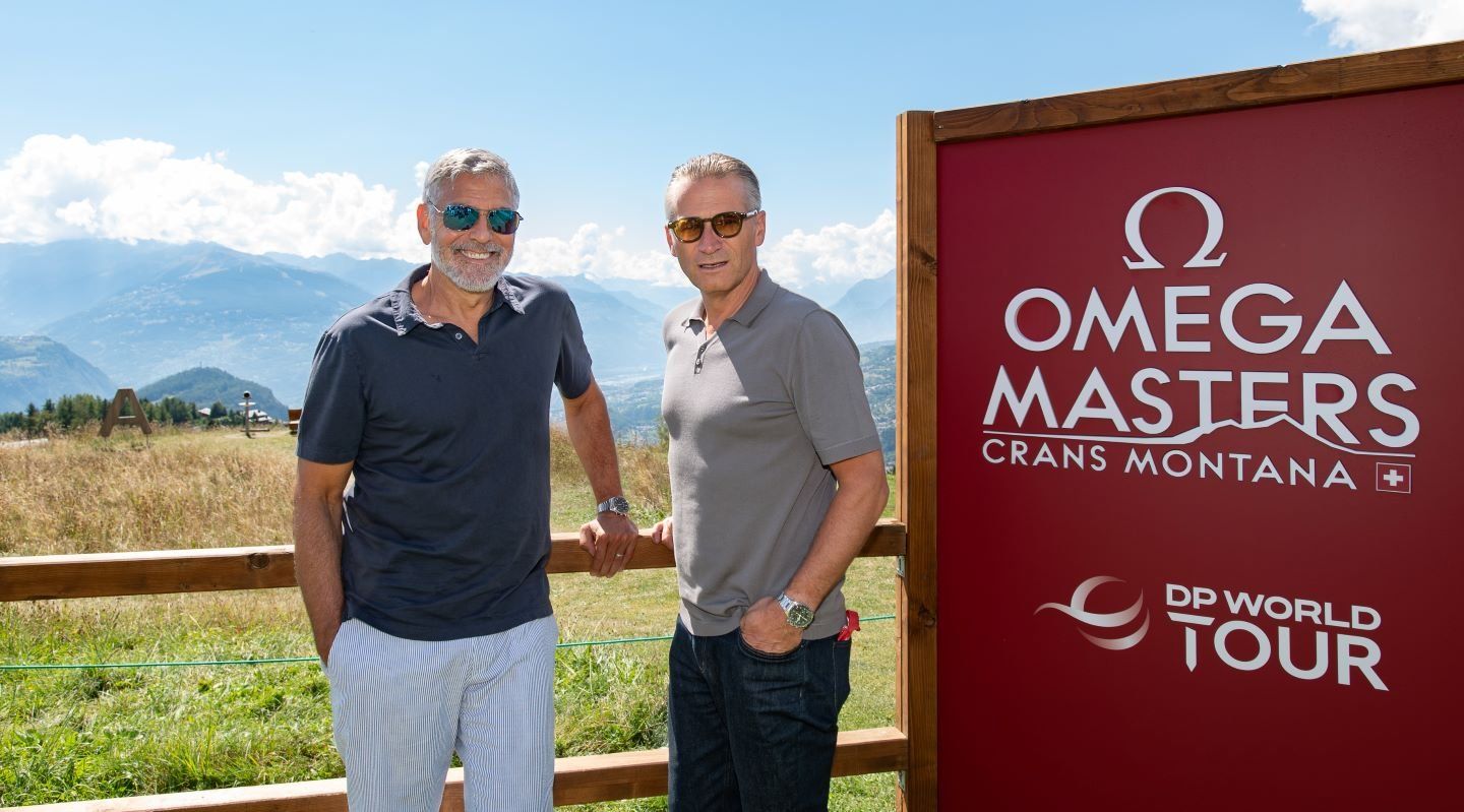 OMEGA Masters 2022: George Clooney & Raynald Aeschlimann