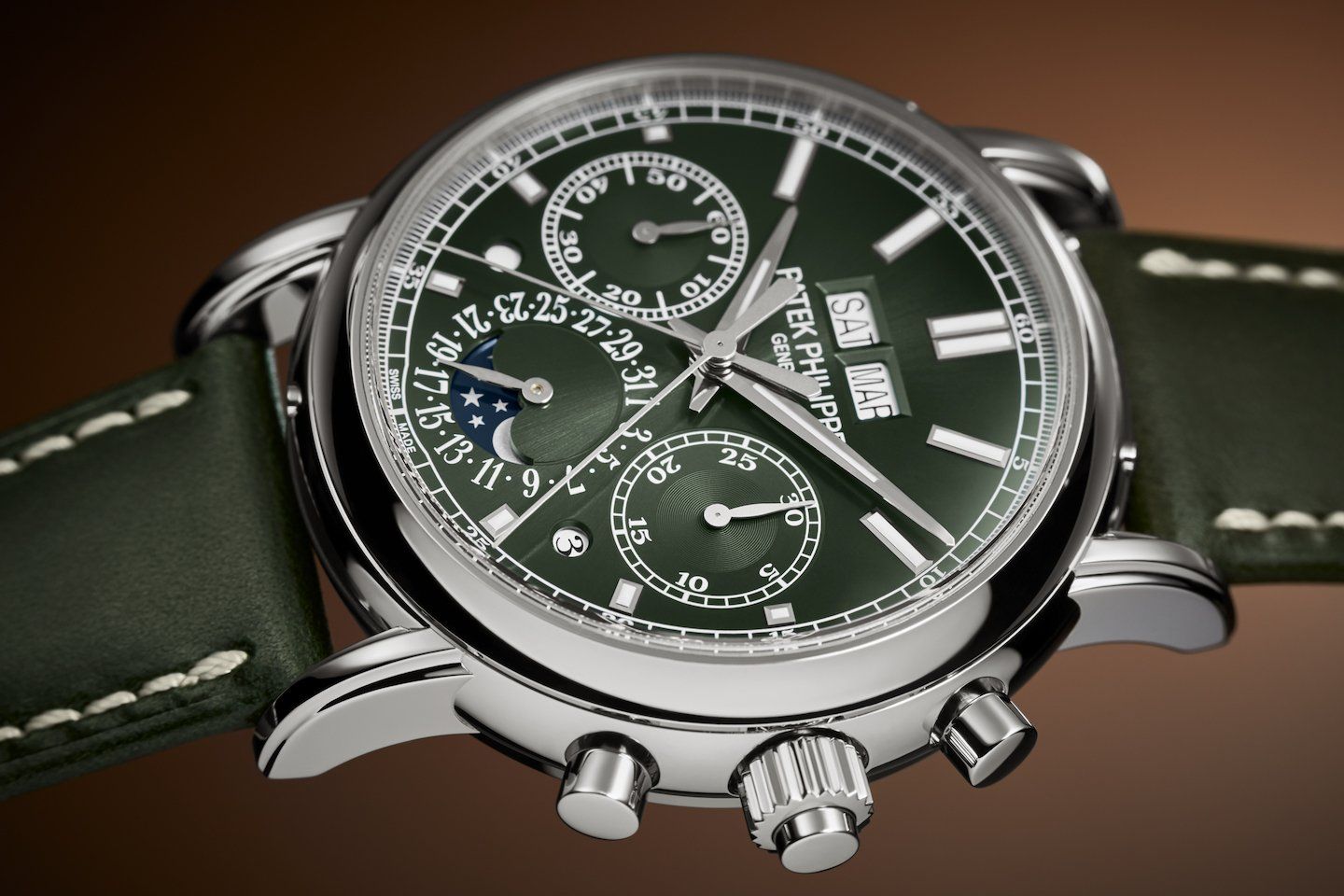 Ref. 5204G-001 split-seconds chronograph with perpetual calendar
