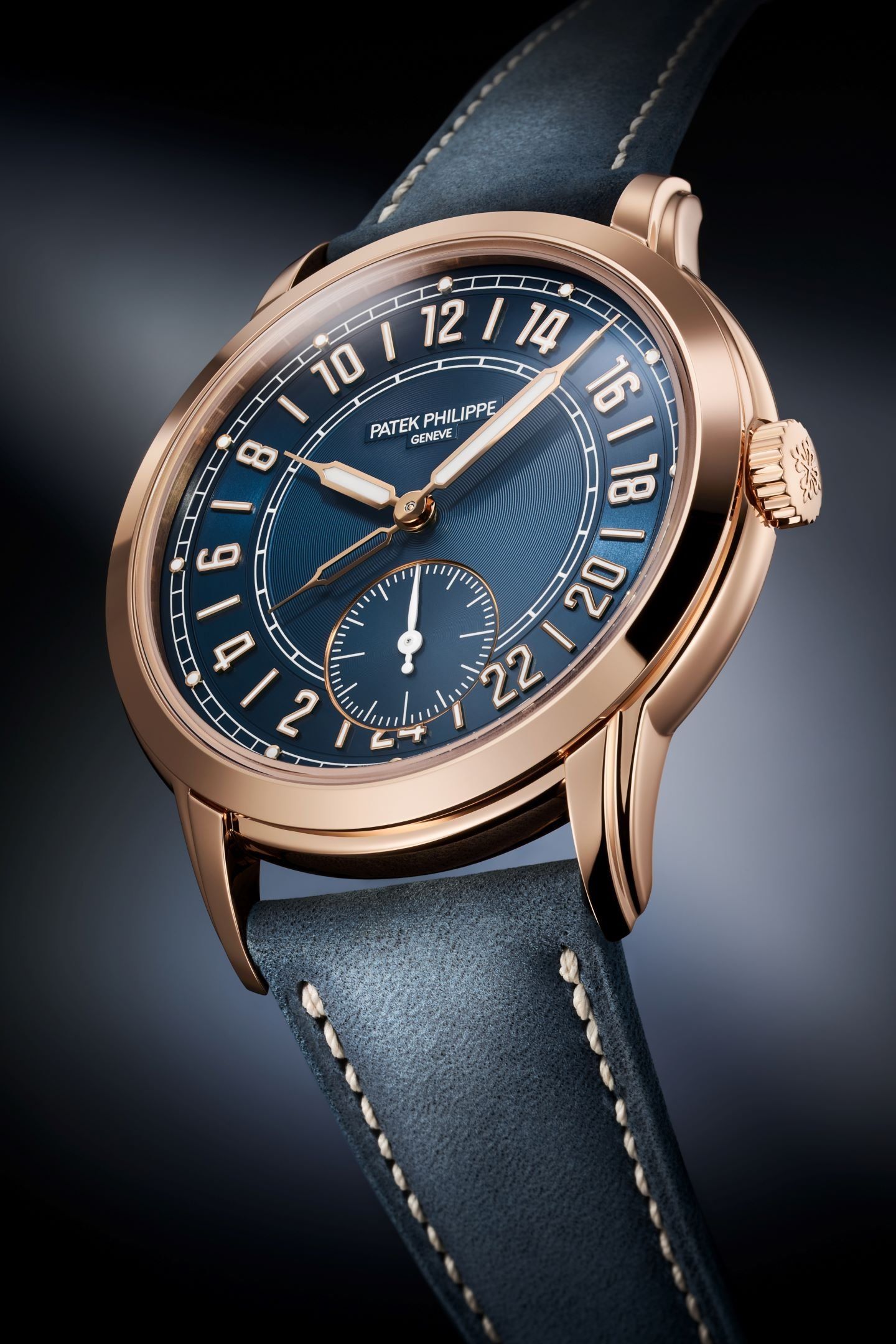 Patek Philippe: An All-New Calatrava REF. 5224R-001 Travel Time With A 24-Hour Display: Watches And Wonders 2023