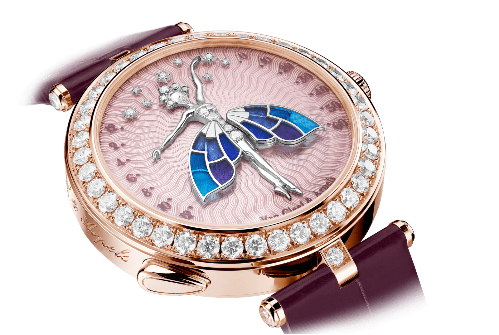 Lady Arpels Ballerine Enchantée Rose Gold watch