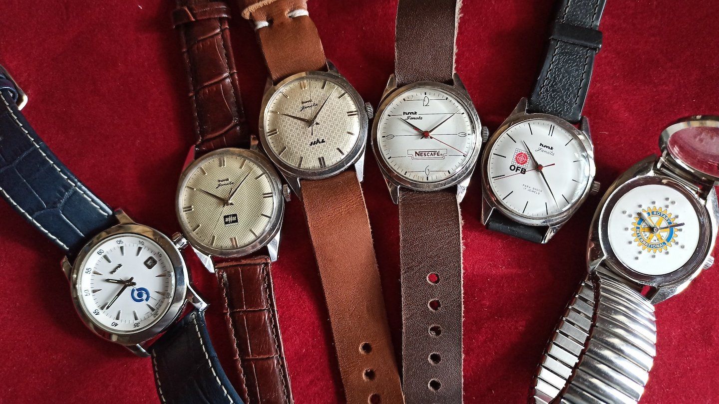 Commemorated watches from HMT