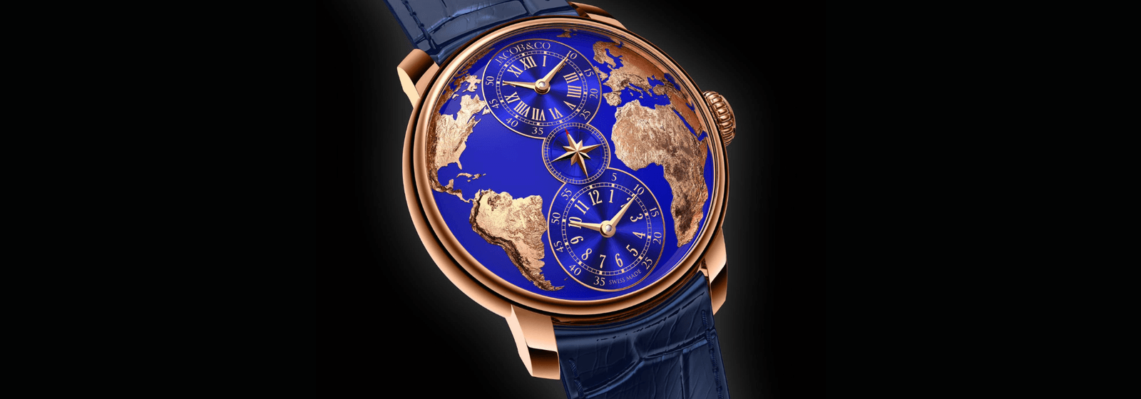 Jacob & Co - The World Is Yours Dual Time Zone