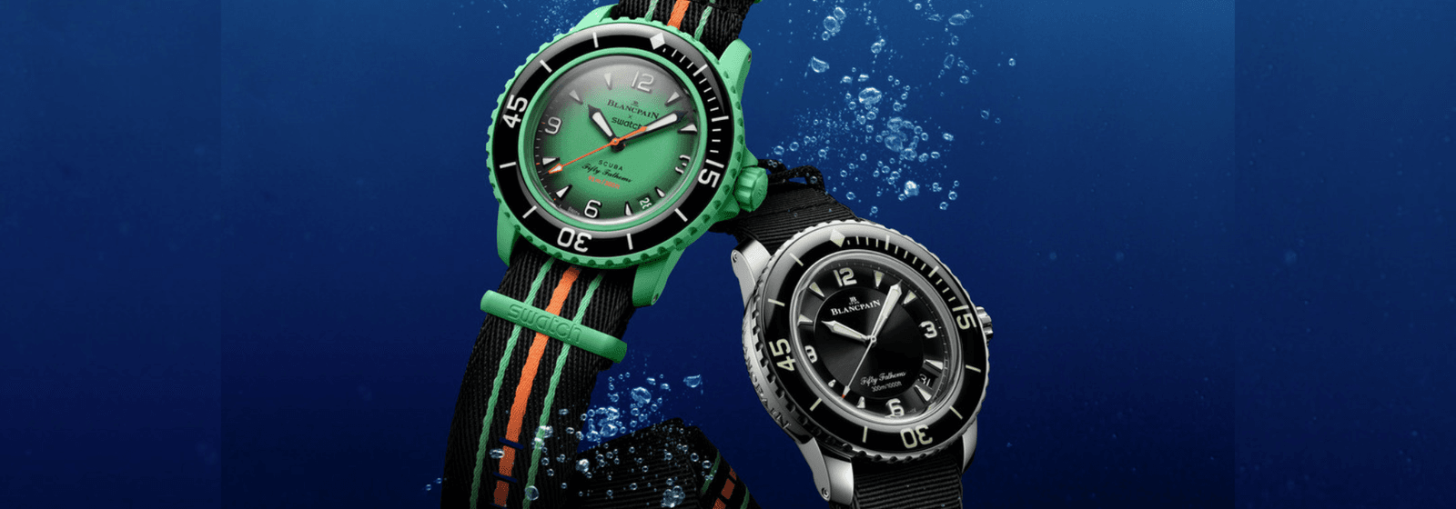 Swatch X Blancpain : Five Bioceramic Scuba Fifty Fathoms