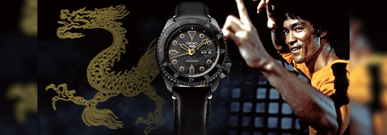 Seiko Honors Bruce Lee with a Special Edition Seiko 5 Sports Watch