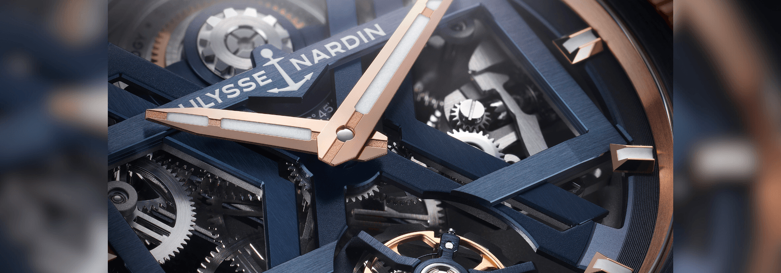 Ulysse Nardin Updates its Blast Tourbillon Collection with a Stealthy Blue and Gold Iteration