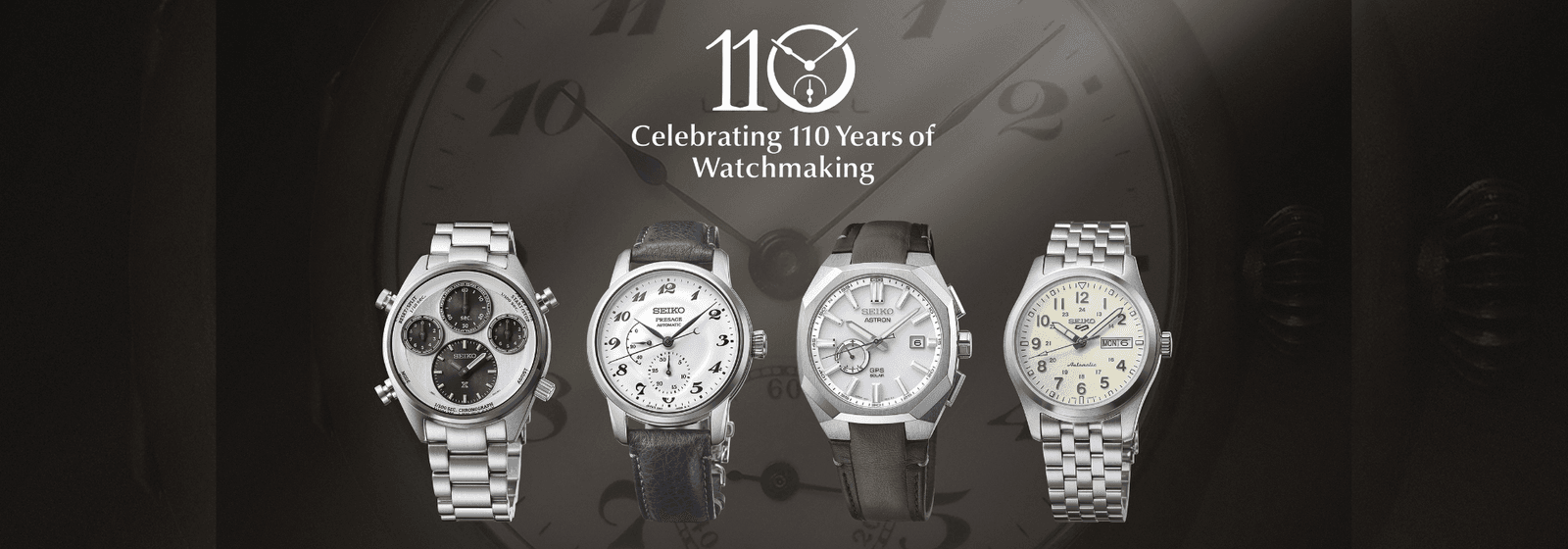 Seiko - 110 Years Of The Laurel With Commemorative Timepieces