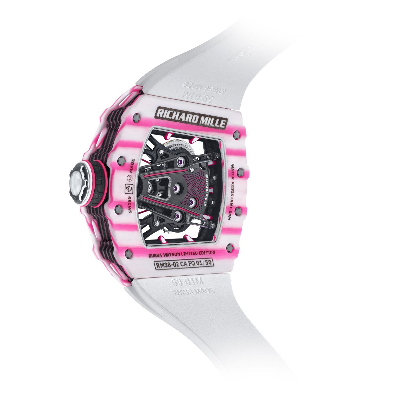 Richard Mille - Tourbillon RM 38-02 Bubba Watson: Pink It Is!