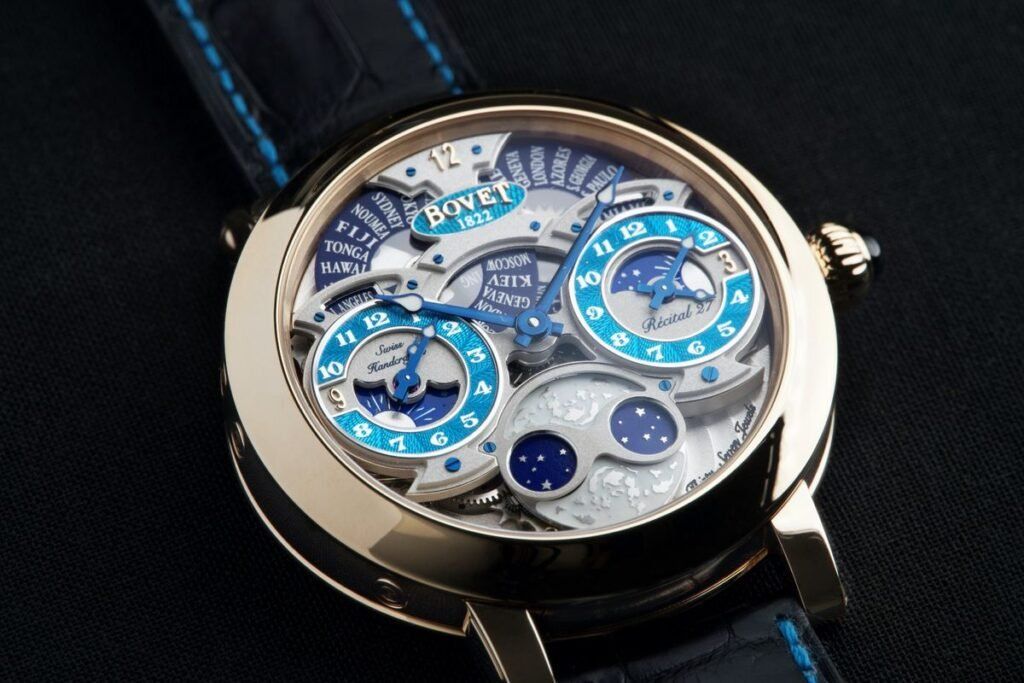BOVET's Tantalizing Turquoise Collection dazzles us with their guilloché dials