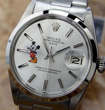 Rolex Oyster Datejust Mickey Mouse