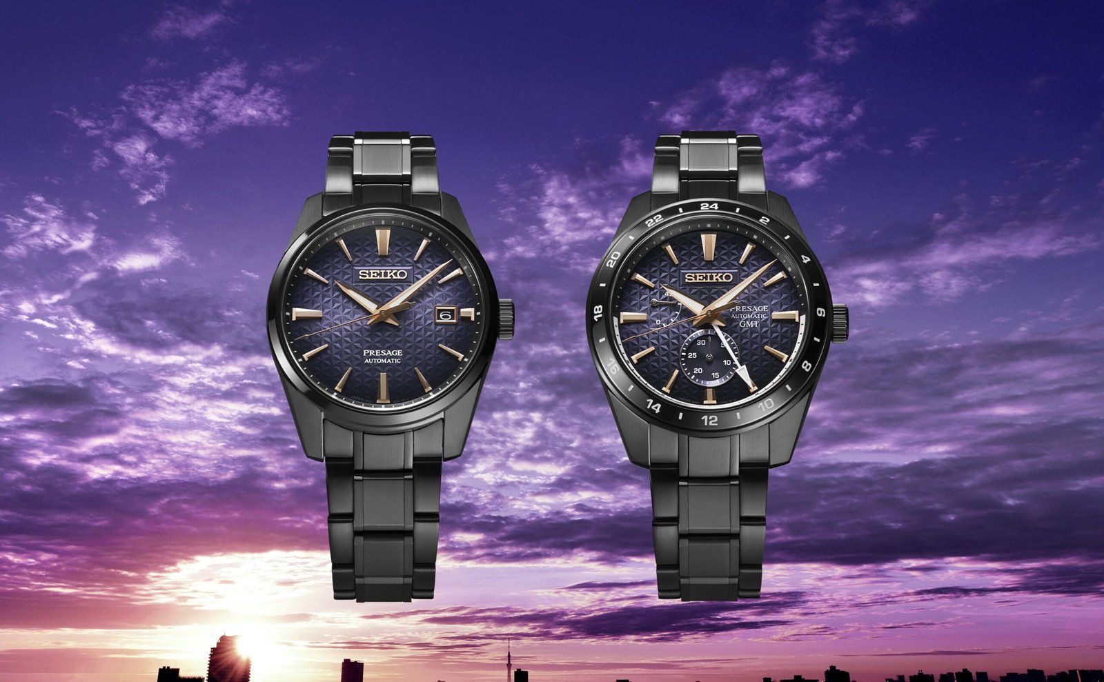 SEIKO Presage Sharp Edged Series Limited Edition - SPB361J1 _ SPB363J1