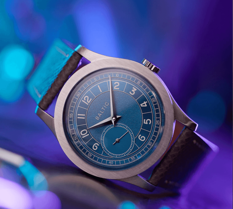 MR01 Blue Roulette Watch