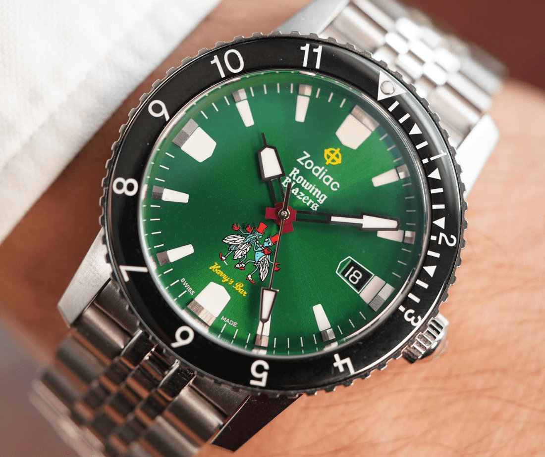 Rowing Blazers x Harry’s New-York Bar x Zodiac watch