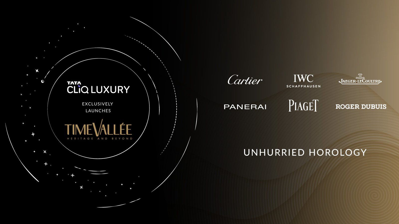 Tata CLiQ Luxury exclusively launches TimeVallée_s first digital boutique in India