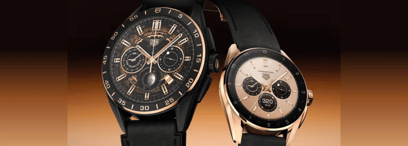 TAG Heuer Connected | 45 mm Bright Black Edition & 42 mm Golden Bright Edition