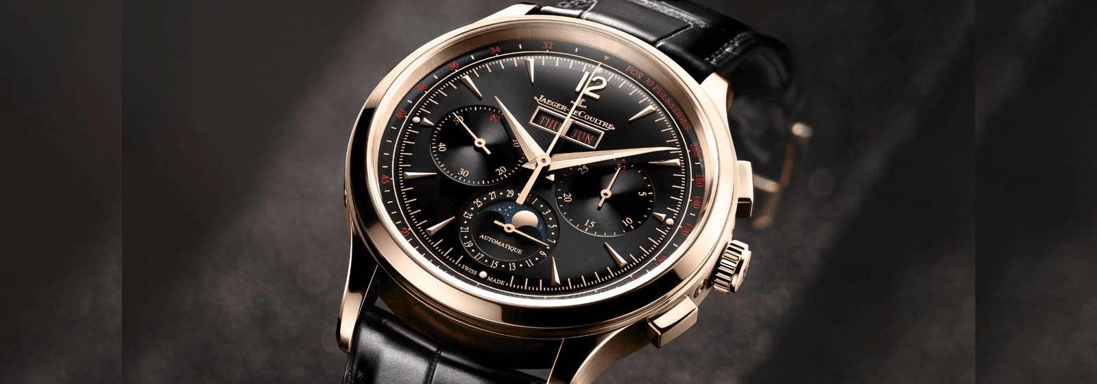 Jaeger-LeCoultre Master Control Chronograph Calendar In Pink-Gold