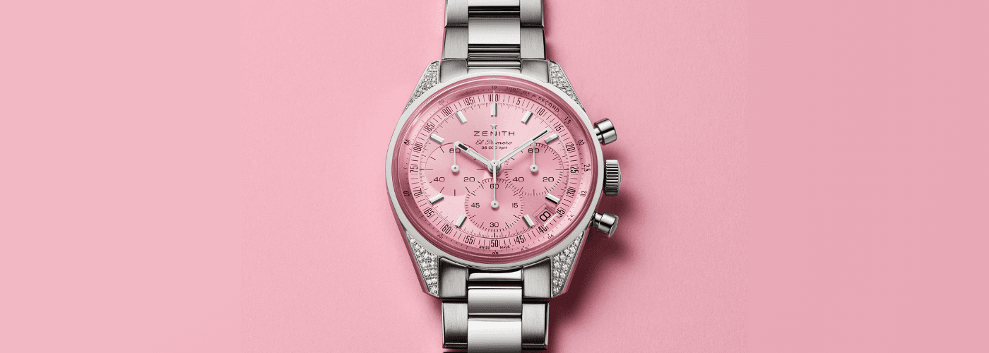 Chronomaster Original Pink “unique Piece For Susan G. Komen®”