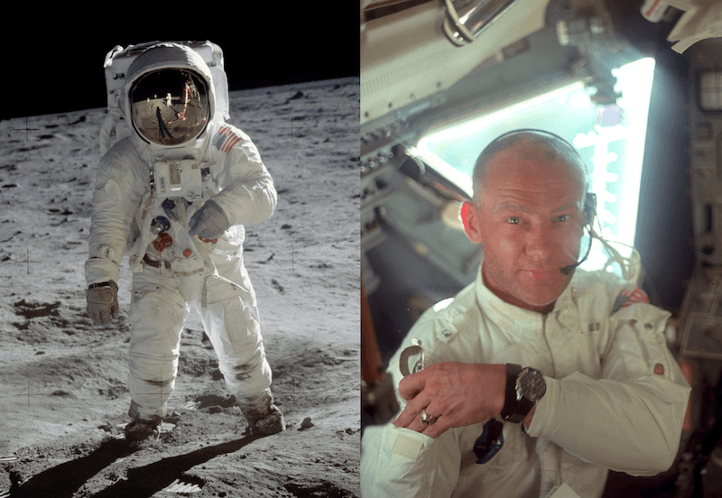 Buzz Aldrin: image courtesy NASA