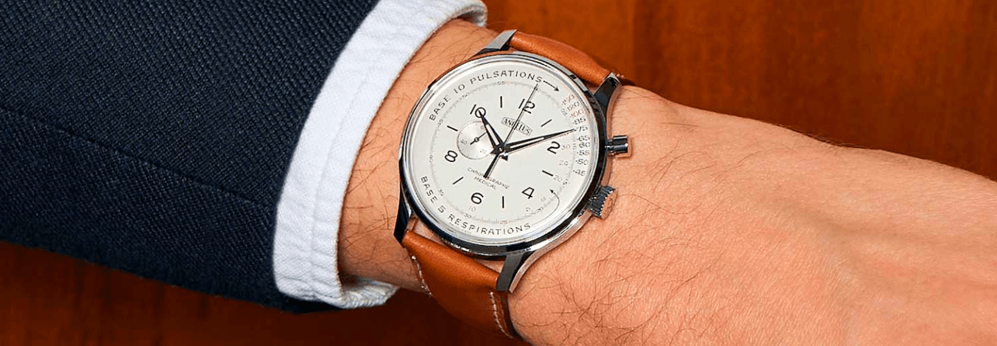 The Angelus Chronograph Médical x Massena LAB