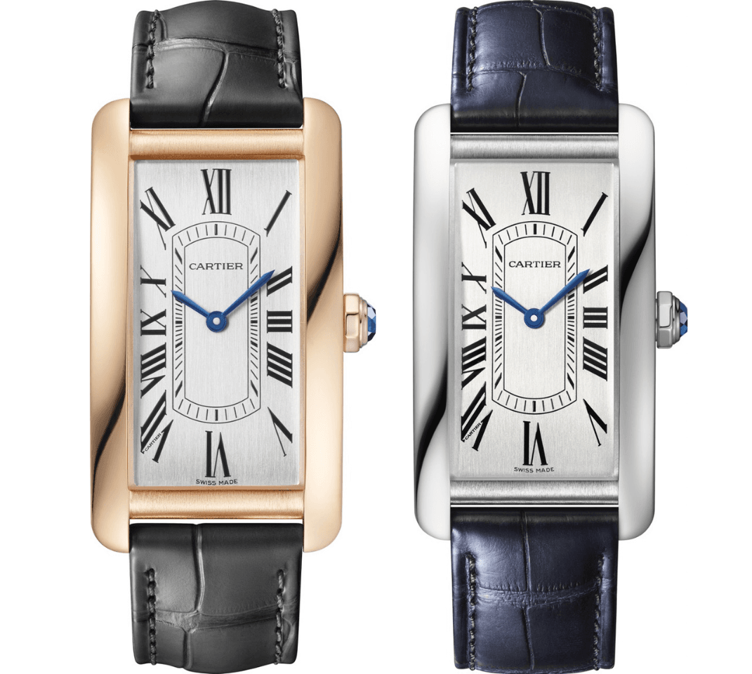 The Cartier Tank Américaine in Rose Gold and Steel