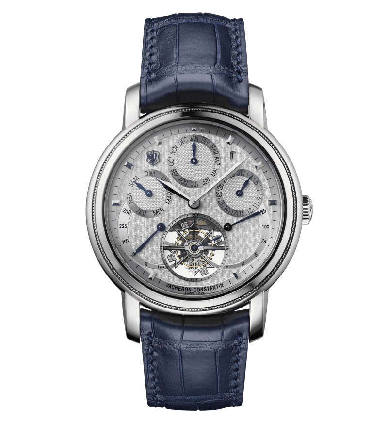 Platinum “Saint-Gervais" tourbillon wristwatch with perpetual calendar and power-reserve display (Ref. Inv. 11475) -2005