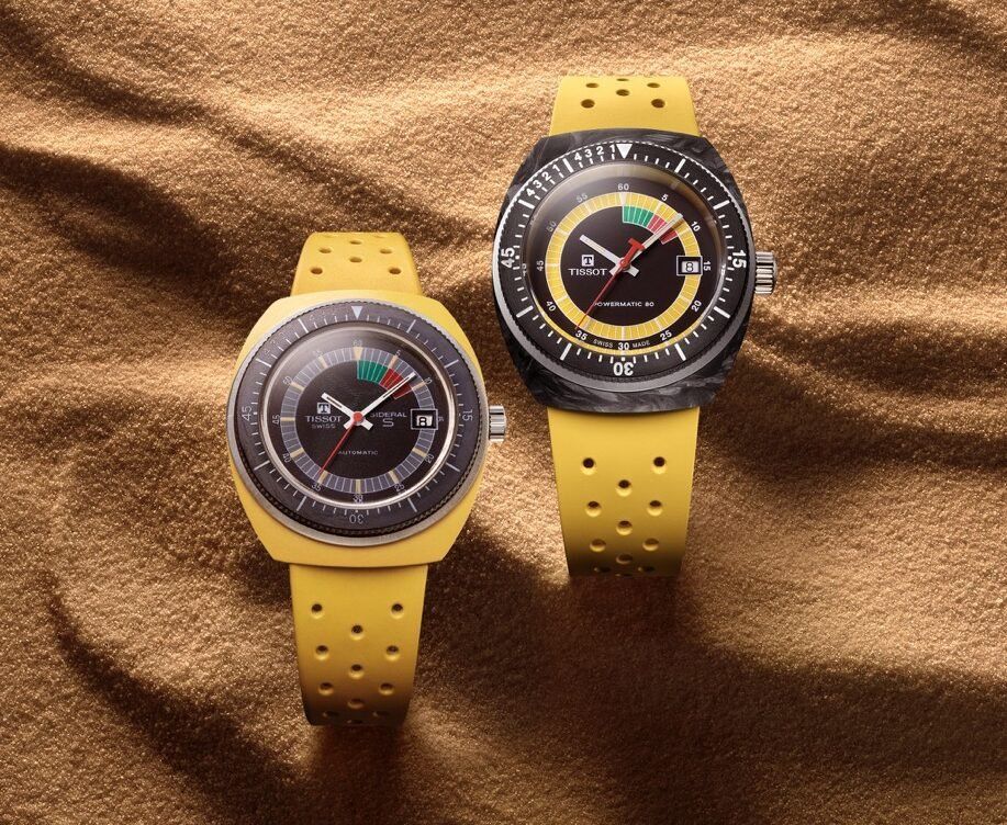 Side by side: Vintage Tissot Sideral S and the new Sideral